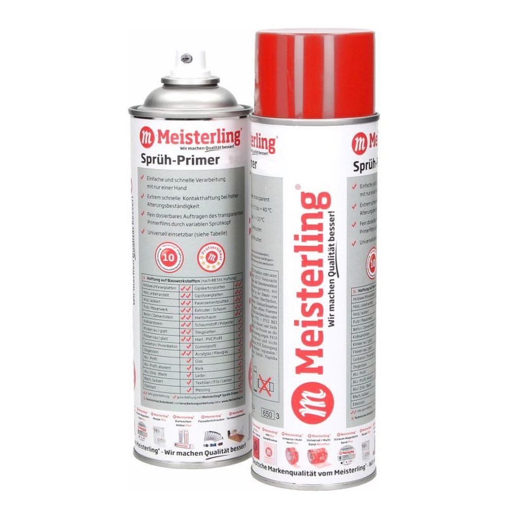 Meisterling® Sprühfarbe Meisterling® Sprüh-Primer 500 ml Sprühdose, 1 Sprühdosen à 500ml