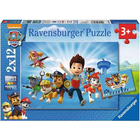Ravensburger Puzzle Ryder und die PAW Patrol, 24 Puzzleteile, Made in Europe, FSC® - schützt Wald - weltweit