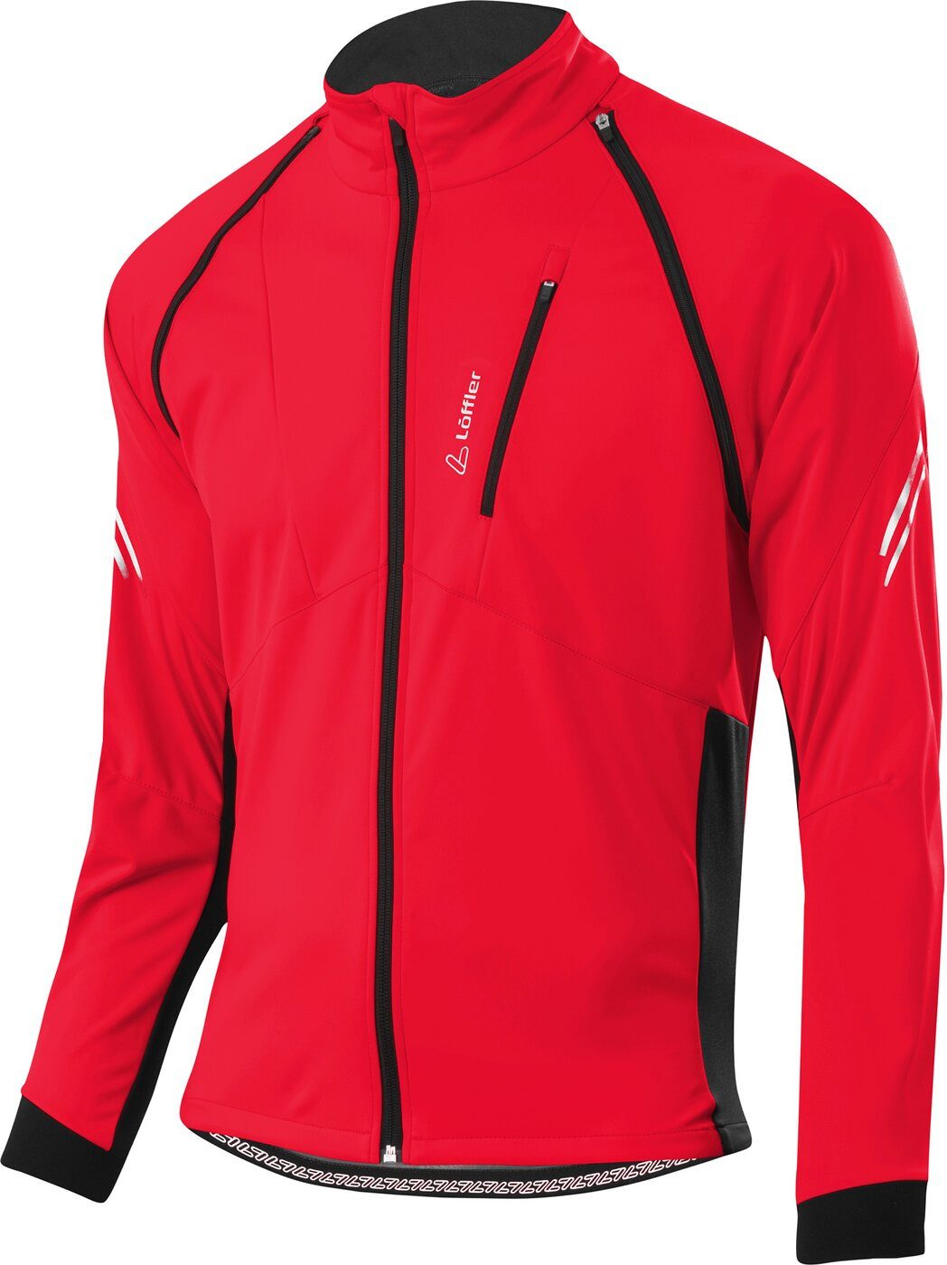 Fahrradjacke M BIKE ZIP-OFF JACKET SAN REMO RED