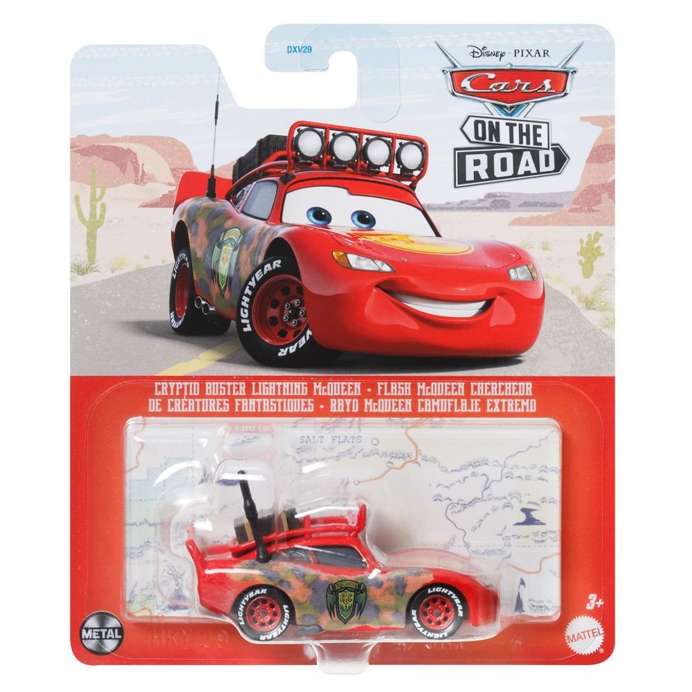 Fahrzeuge Auto Cryptid Spielzeug-Rennwagen Disney Disney Die Style Lightning Cars Buster 1:55 Racing Cast Mattel Cars