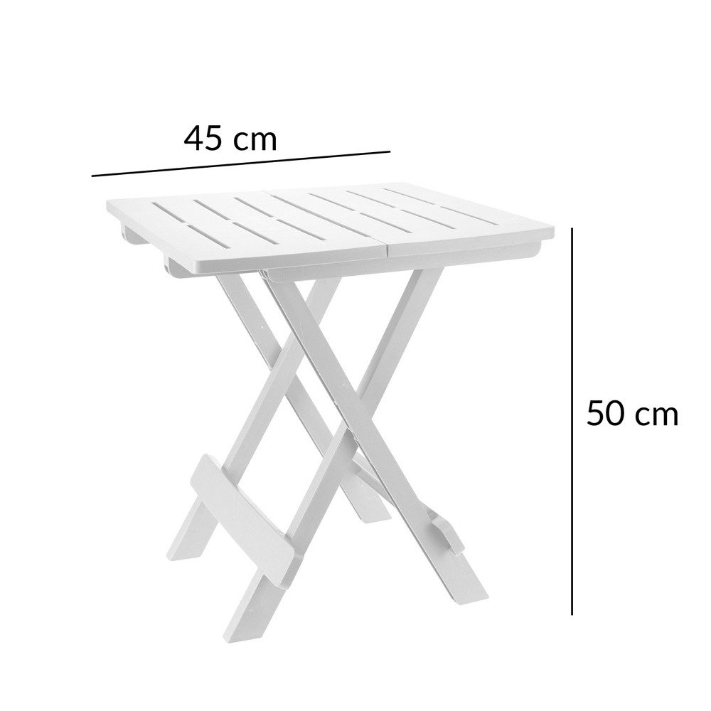 Progarden Beistelltisch Campingtisch Klapptisch Kunststoff Klein günstig online kaufen