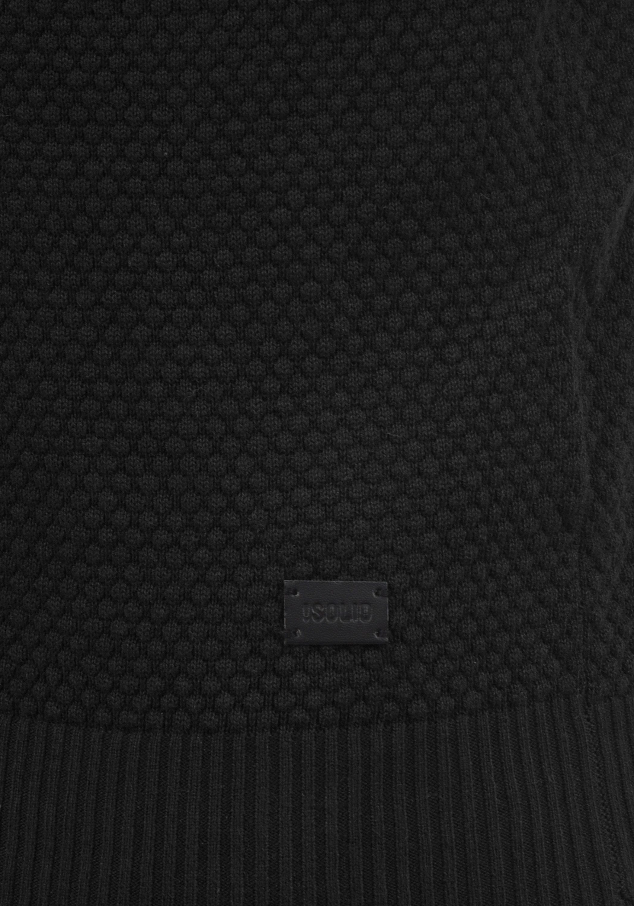 !Solid Rollkragenpullover SDKarlos Strickpullover mit Perlstrickmuster