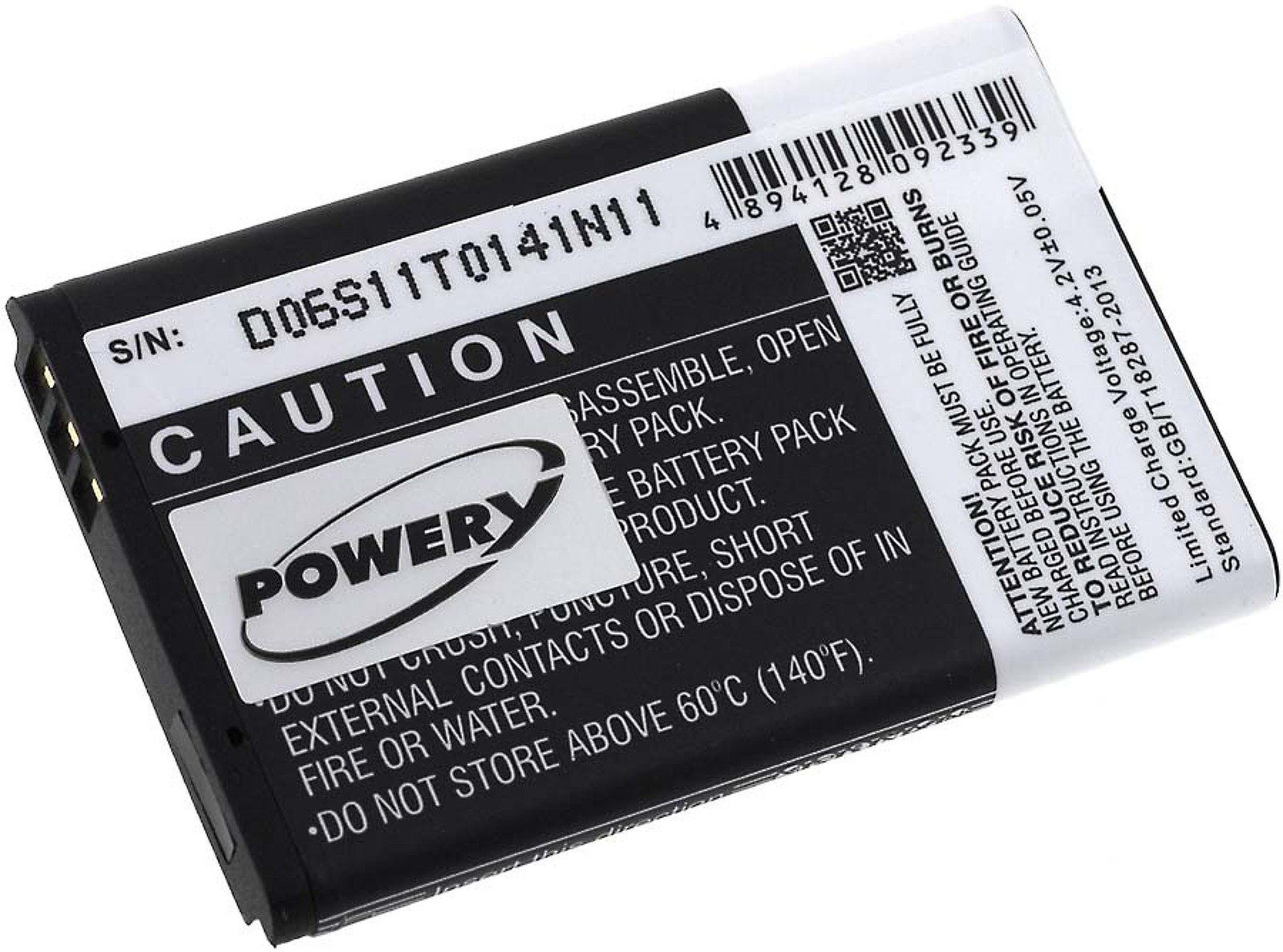 Powery Akku für Telekom Typ A051 Akku 1200 mAh (3.7 V)