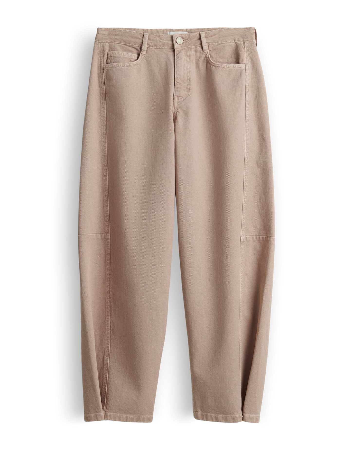 OPUS Relax-fit-Jeans LOLAH VISION Barrel aus BCI Cotton Mix Mid Rise ovales Bein, fester Griff