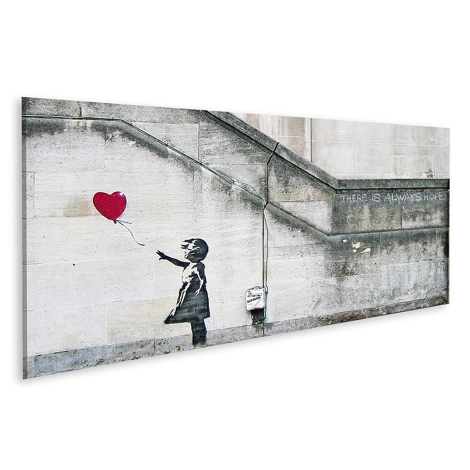 islandburner Leinwandbild Banksy Bilder