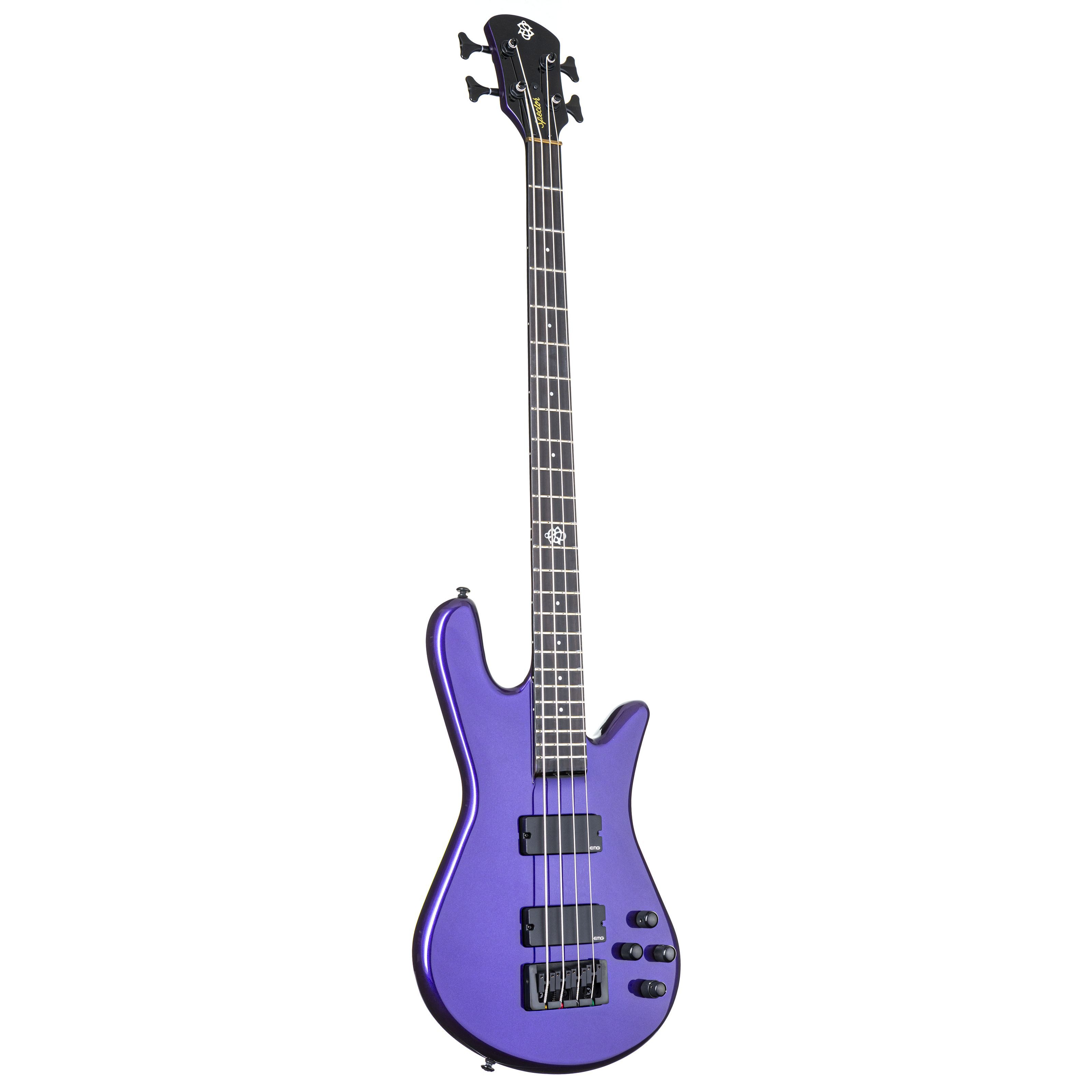 Spector E-Bass, E-Bässe, 4-Saiter E-Bässe, NS Ethos HP 4 Plum Crazy Gloss - E-Bass