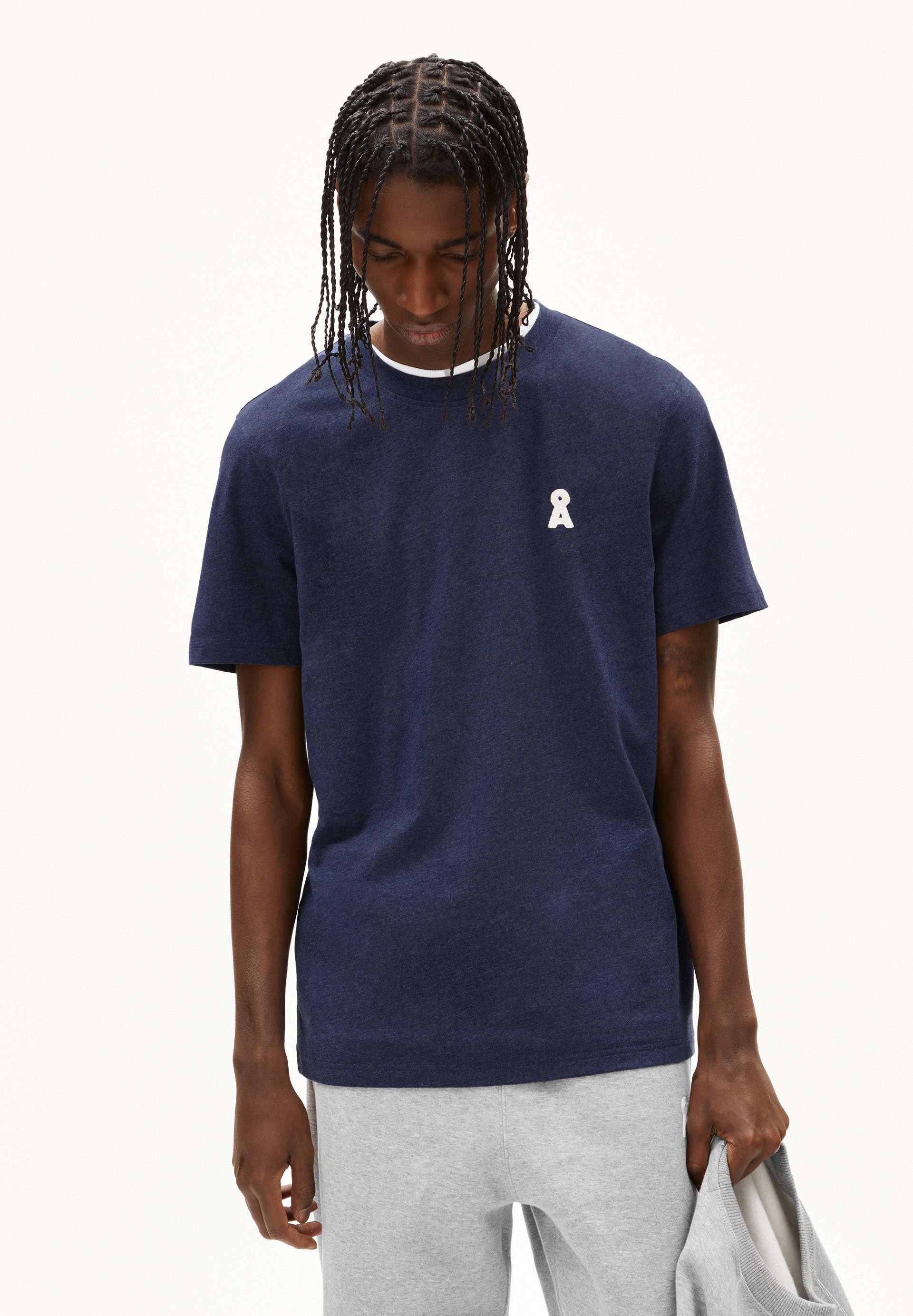 Armedangels T-Shirt ICONIC Å MAARKOS MLNG Relaxed Fit günstig online kaufen