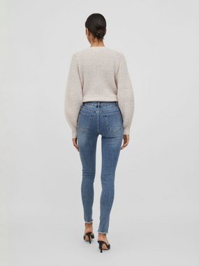 Vila Skinny-fit-Jeans (1-tlg) Fransen