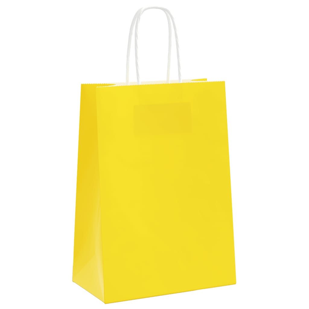 vidaXL Tragetasche Papiertragetaschen 250 Stk. mit günstig online kaufen