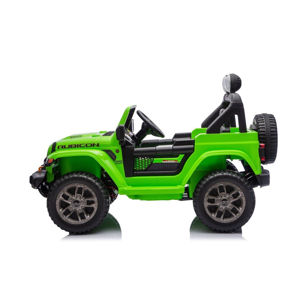 Wisam Elektro-Kinderauto Jeep Rubicon 4x4 Elektrofahrzeug DK-JWR556 4x200W 24V Grün