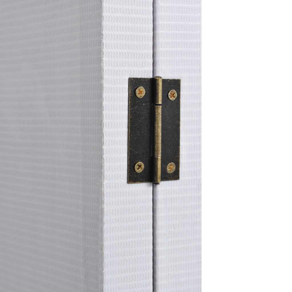vidaXL Raumteiler Raumteiler klappbar 120 x 170 cm New York bei Tag Schwarz-Weiß, 1-tlg.