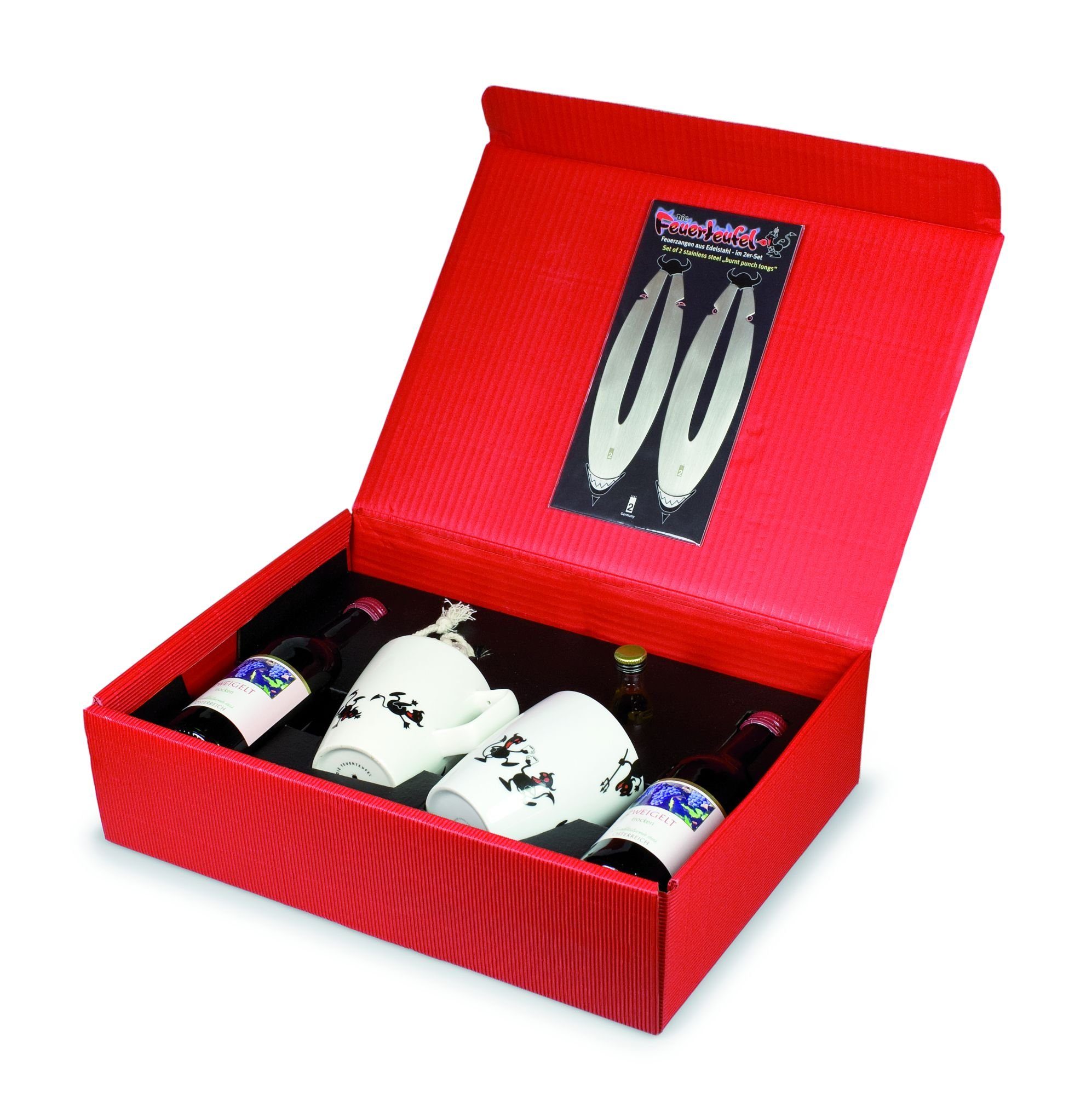 Take2 Germany Bowle-Set (Set, 2-tlg), Feuerteufel Geschenkbox ...