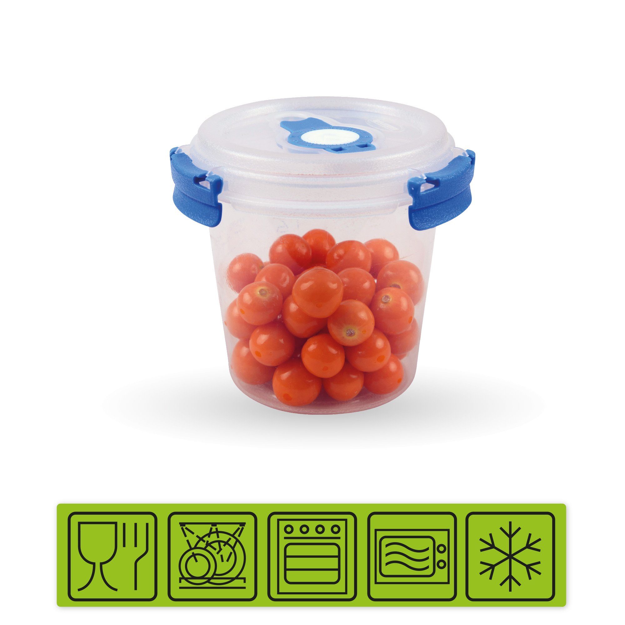 luftdicht - Aufbewahrungsbox Prep Blau System, Bestlivings Meal Kunststoff, Frischhaltebox Lebensmittel - Frischhaltedose Vorratsdose Fresh