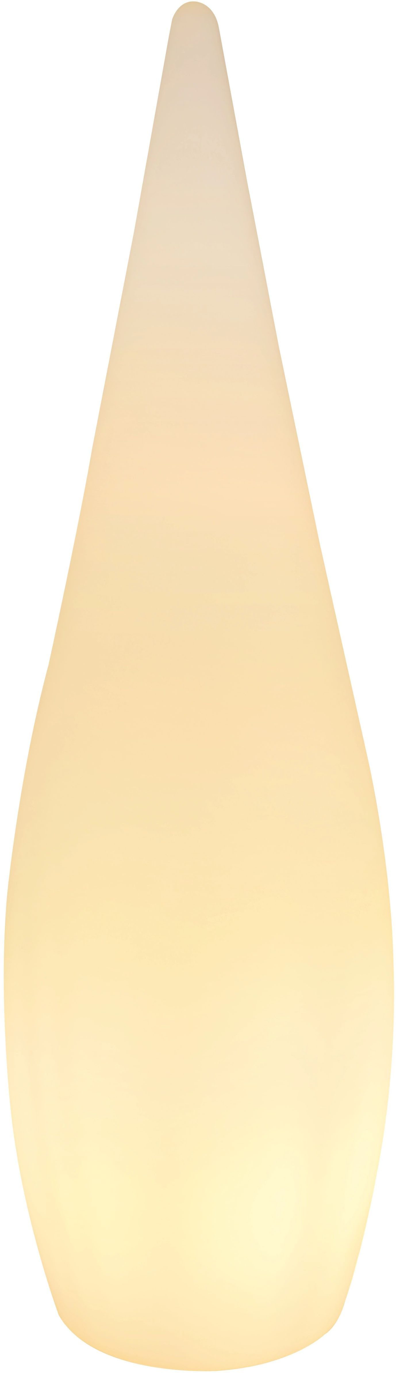 GLOBO LIGHTING Außen-Stehlampe VASCON, Dimmfunktion, RGB, mehrere Helligkeitsstufen, Leuchtmittel wechselbar, Warmweiß, Farbwechsel Rot-Grün-Blau, Terrasse, Garten