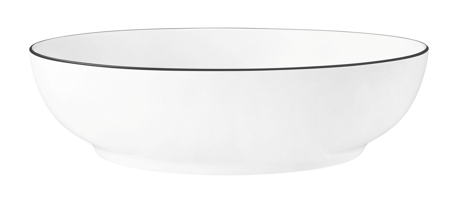 Bowl 25 cm, Seltmann Weiden Porzellan Müslischale Weiß, LIDO, Ø