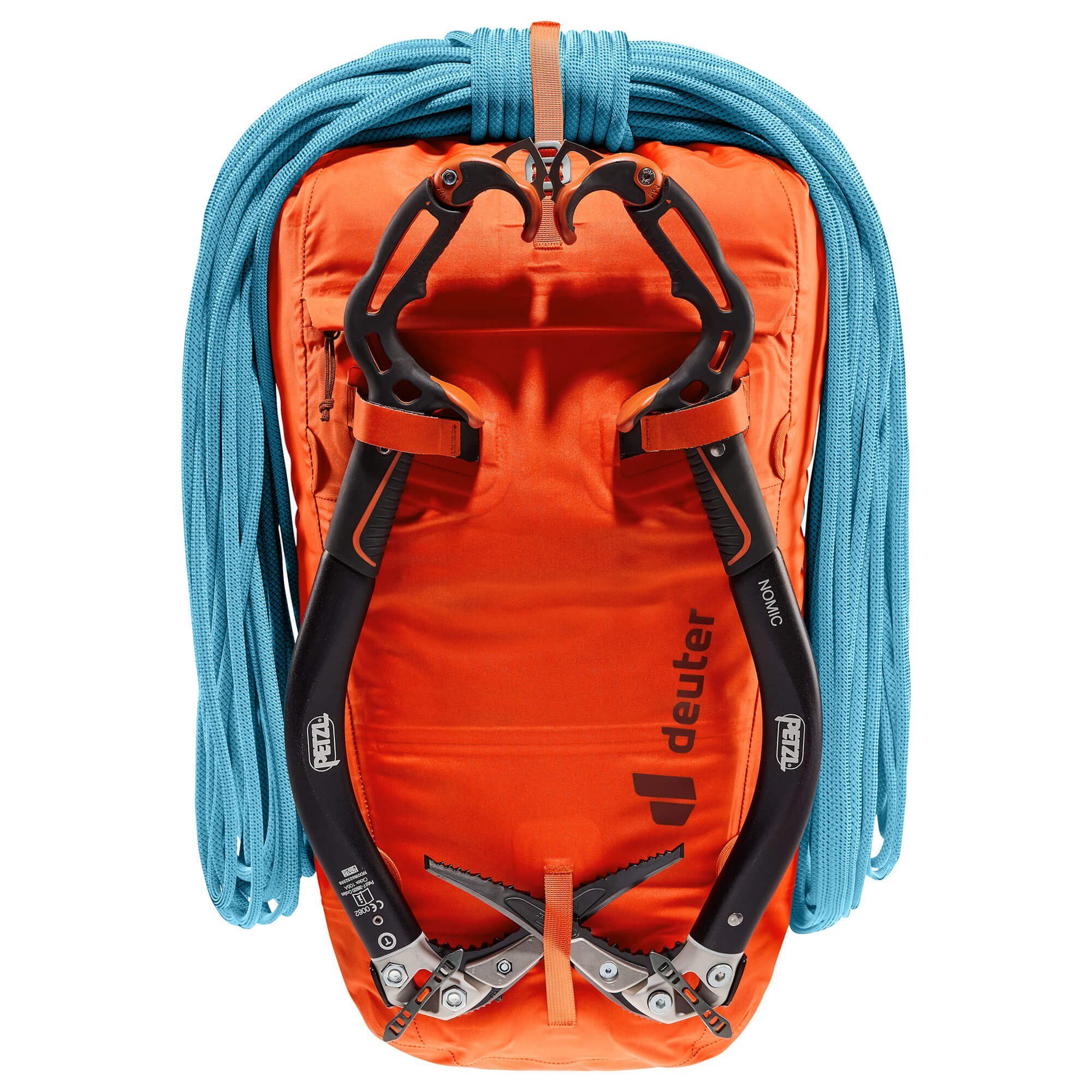 deuter Kletterrucksack Durascent 56 28 cm Kletterrucksack - papaya-redwood SL