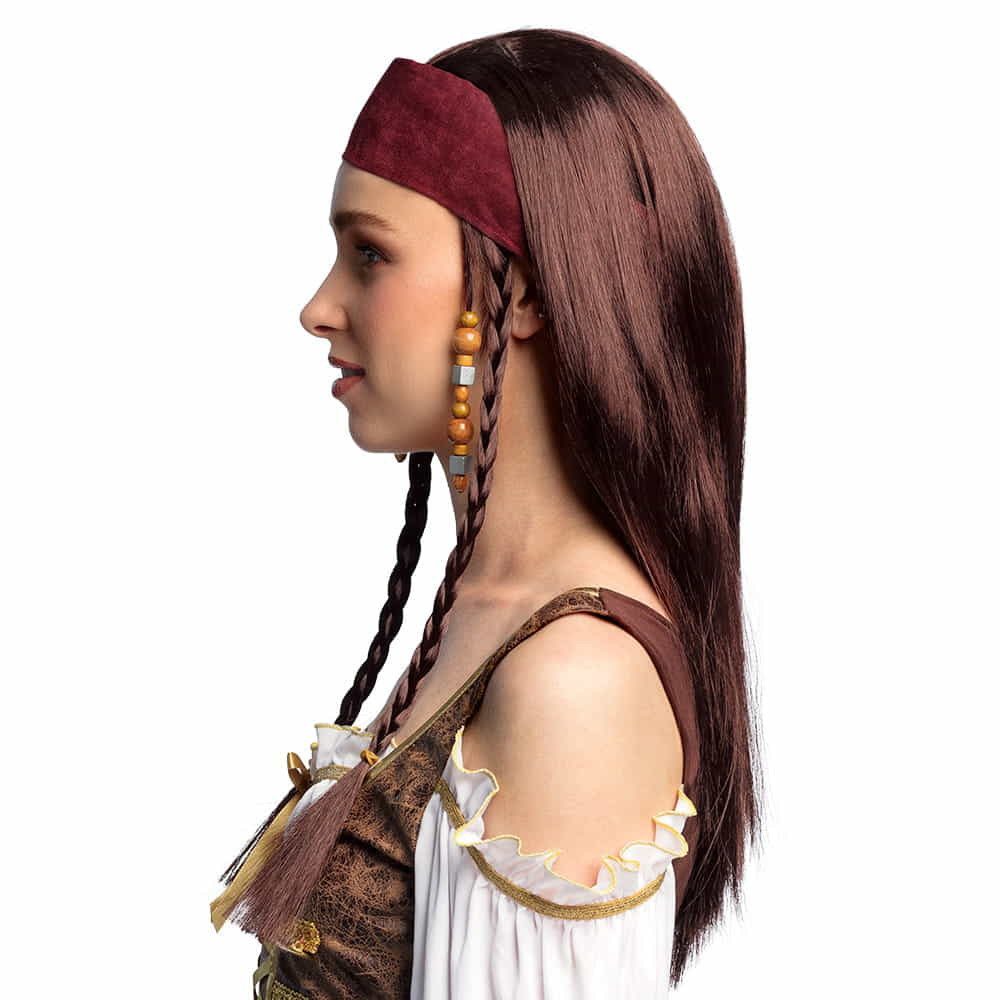 Boland Kunsthaarperücke Perücke Piratin Trinity