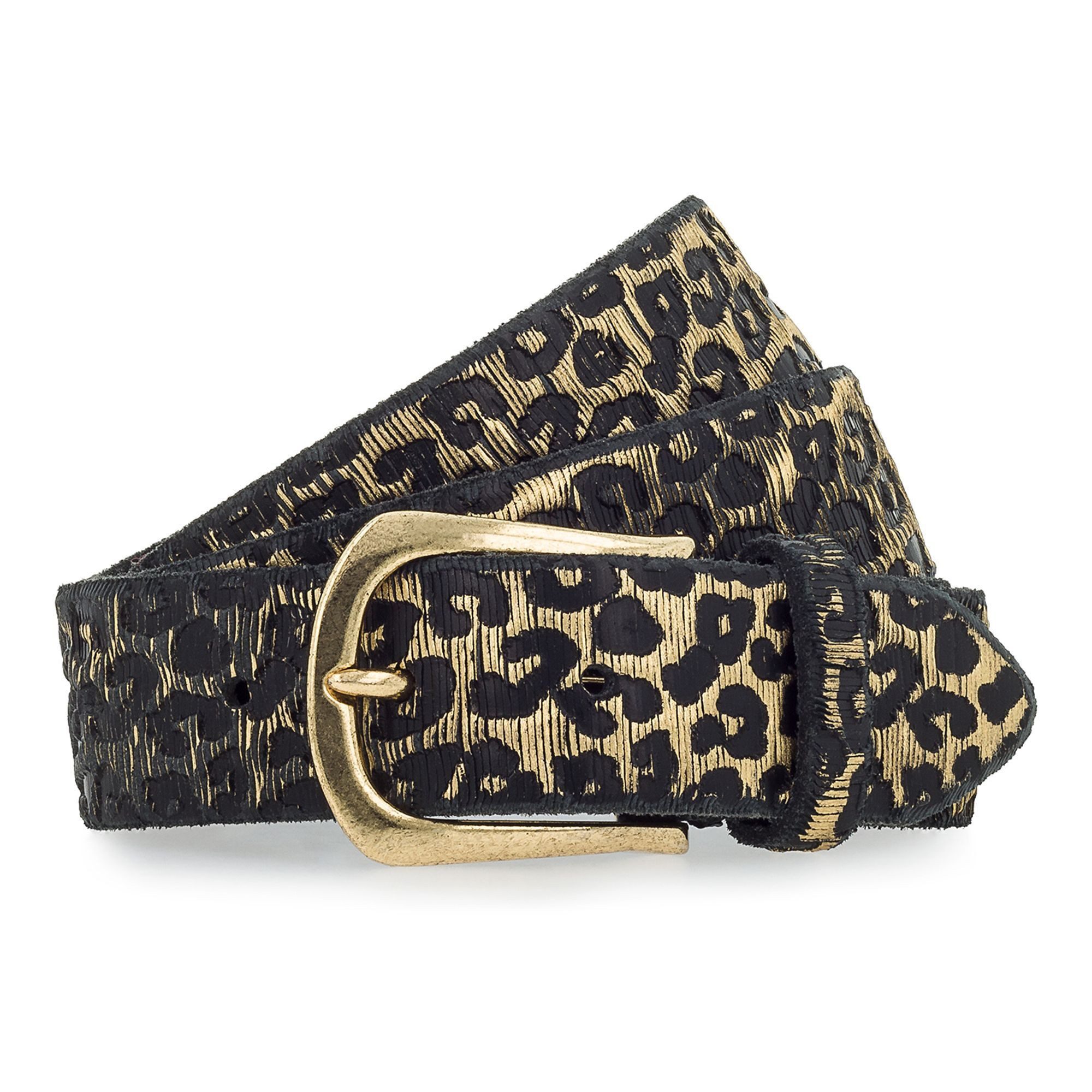 b.belt Ledergürtel Dornschließe