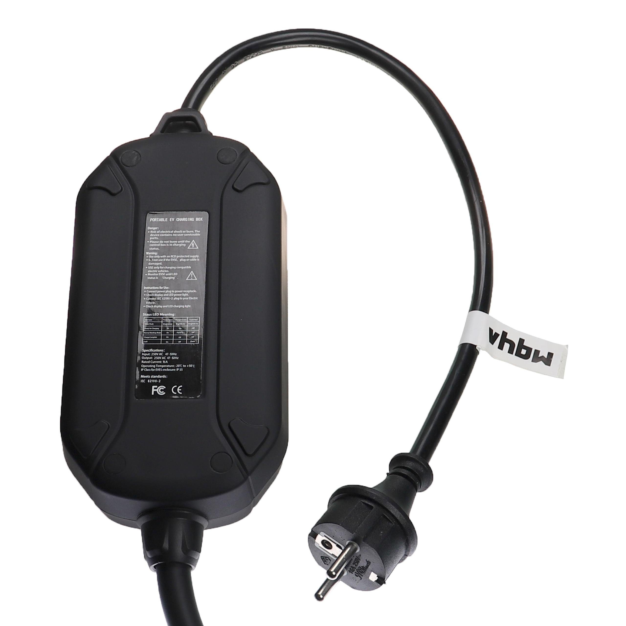 Plug-in-Hybrid Elektro-Kabel für Elektroauto Ford Custom vhbw passend / Tourneo