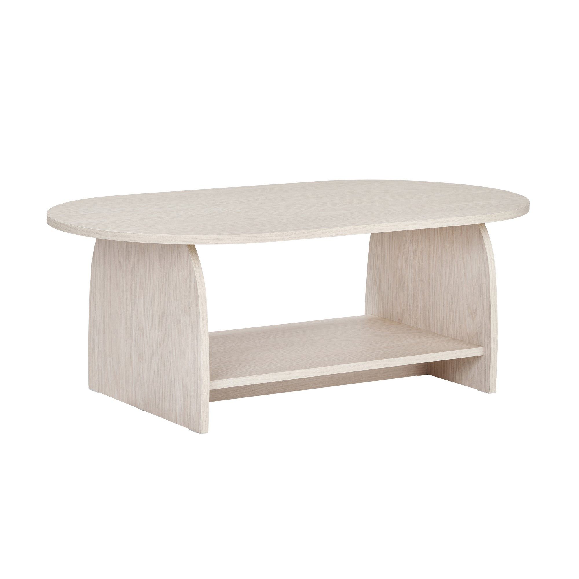 Skye Decor Couchtisch Rafel (1-teilig), 110 cm Breite, Japandi-Stil, mit Stauraum und Ablagefach
