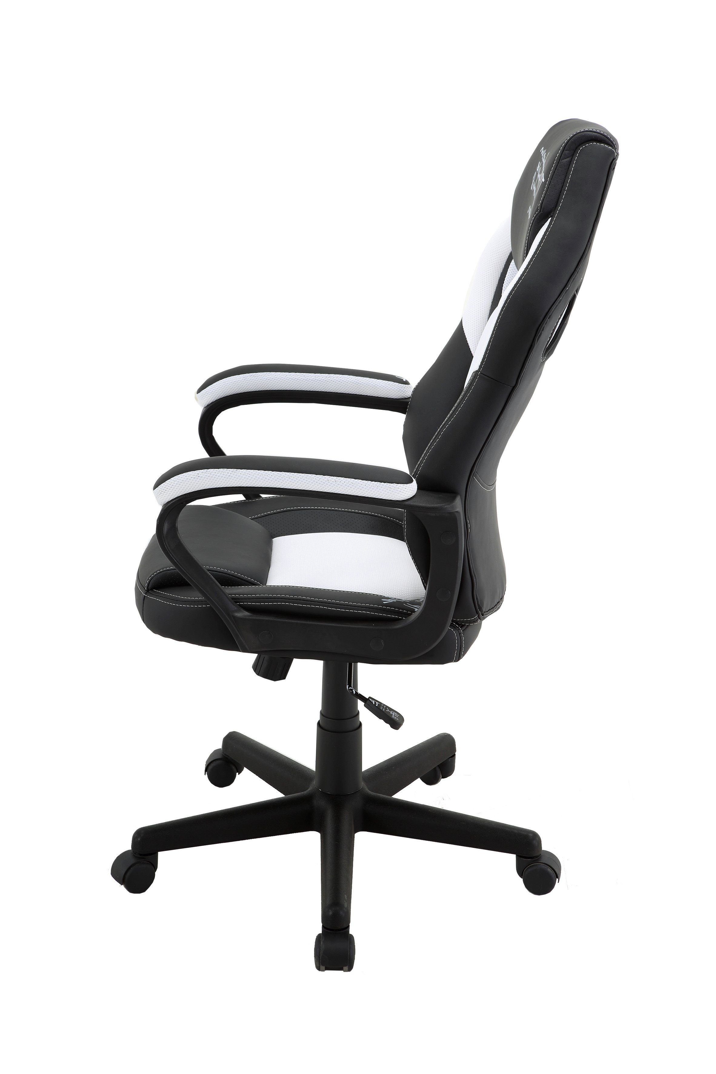 Farben Gaming-Stuhl Matteo, verschiedenen schwarz/weiß verstellbarer byLIVING Gaming in Chair,