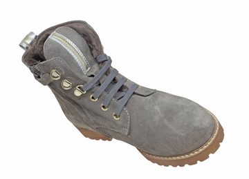 Clic Clic 9836 Stiefeletten Boots Leder Lammfell Schnürstiefelette