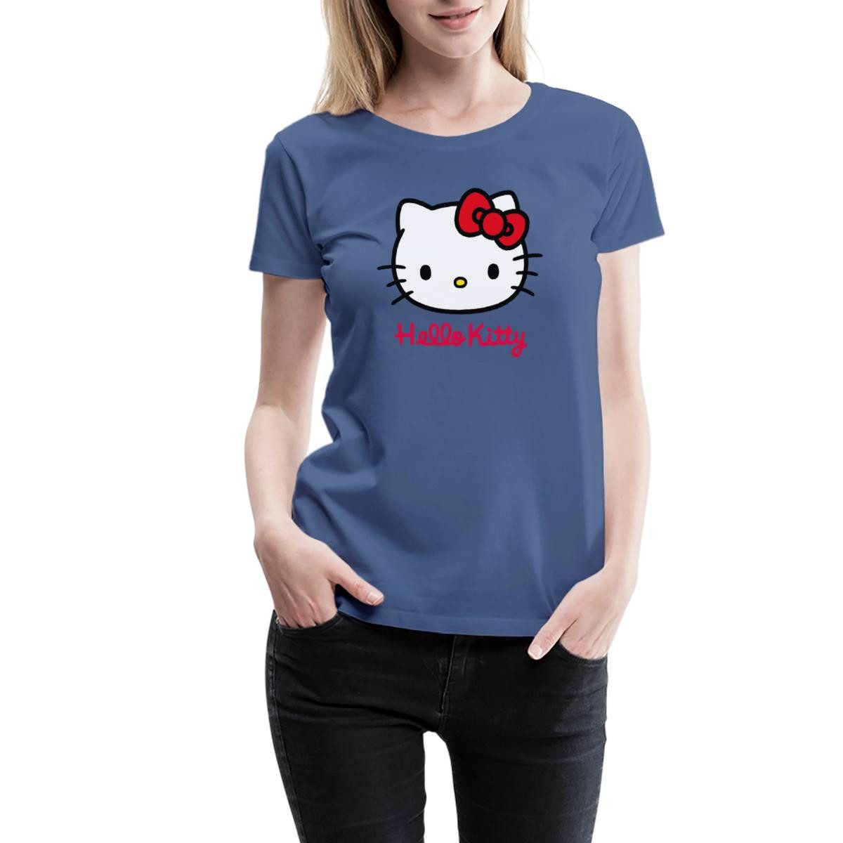 Spreadshirt T-Shirt Hello Kitty Klassisch Mit günstig online kaufen
