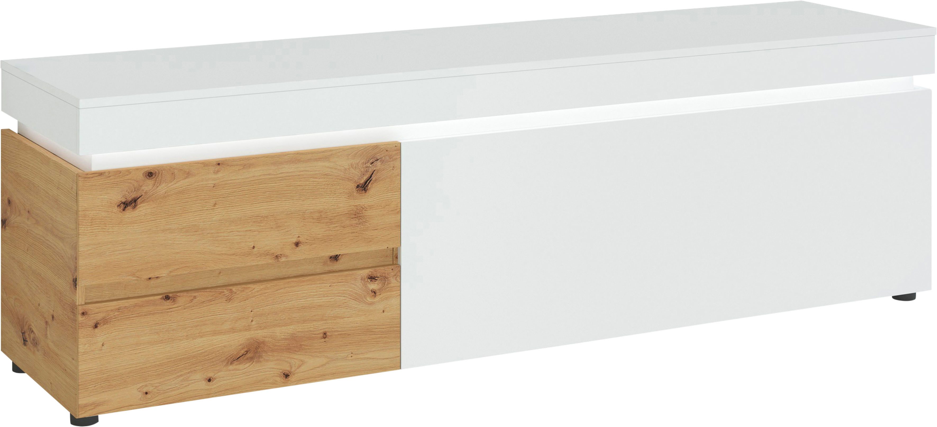 Home affaire Lowboard Luci, Breite 180,5 cm