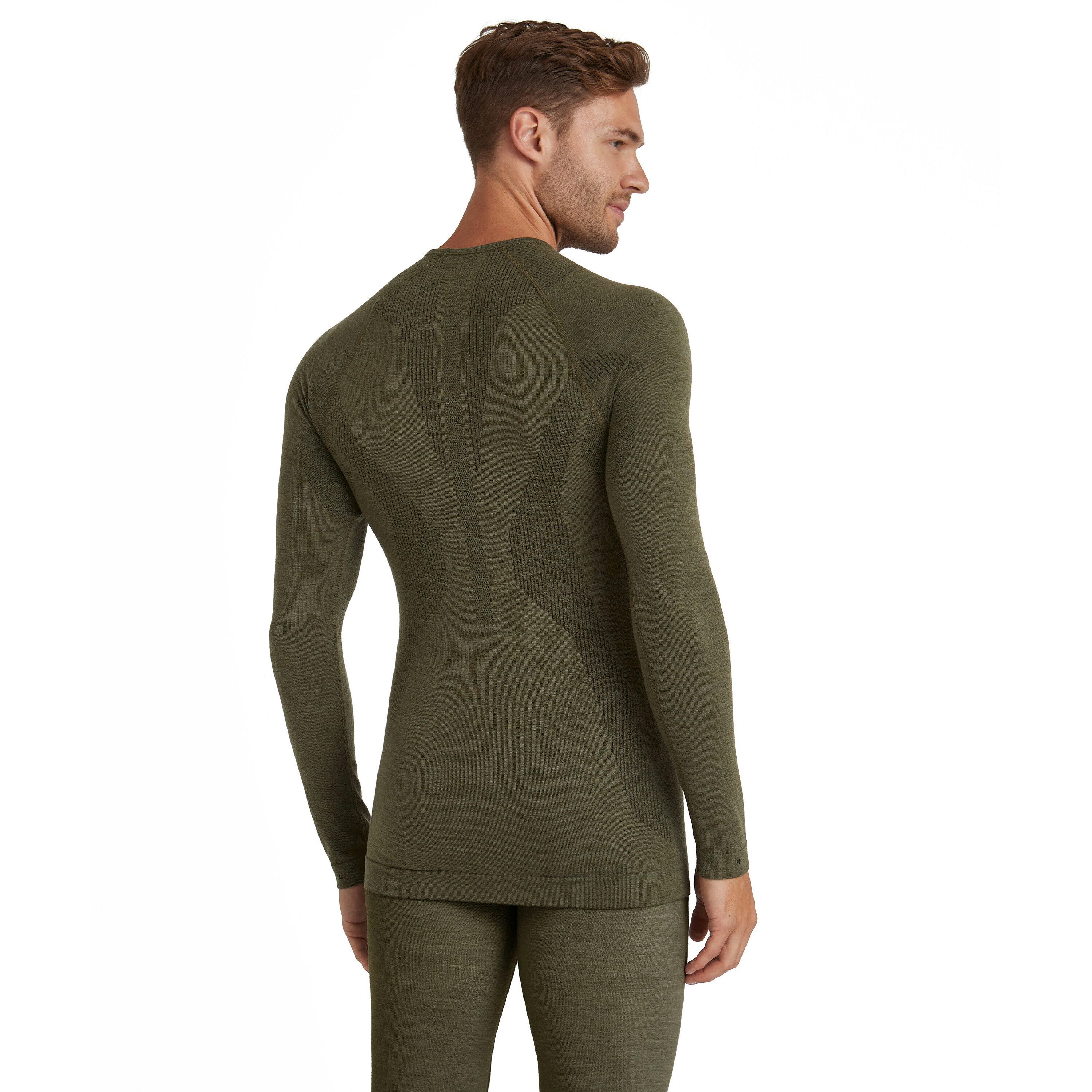 FALKE Unterziehshirt Falke Herren Langarmshirt Wool-Tech Longsleeve Shirt m 33481