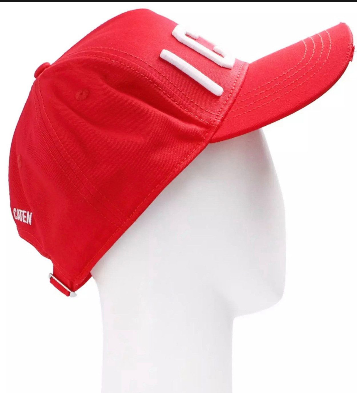 Dsquared2 Baseball Cap Basebalkappe Icon DSQ2 Logo Cap Kappe Mütze Mailand ansässiges Label mit leicht zerfetzt für einen Vintage-Look