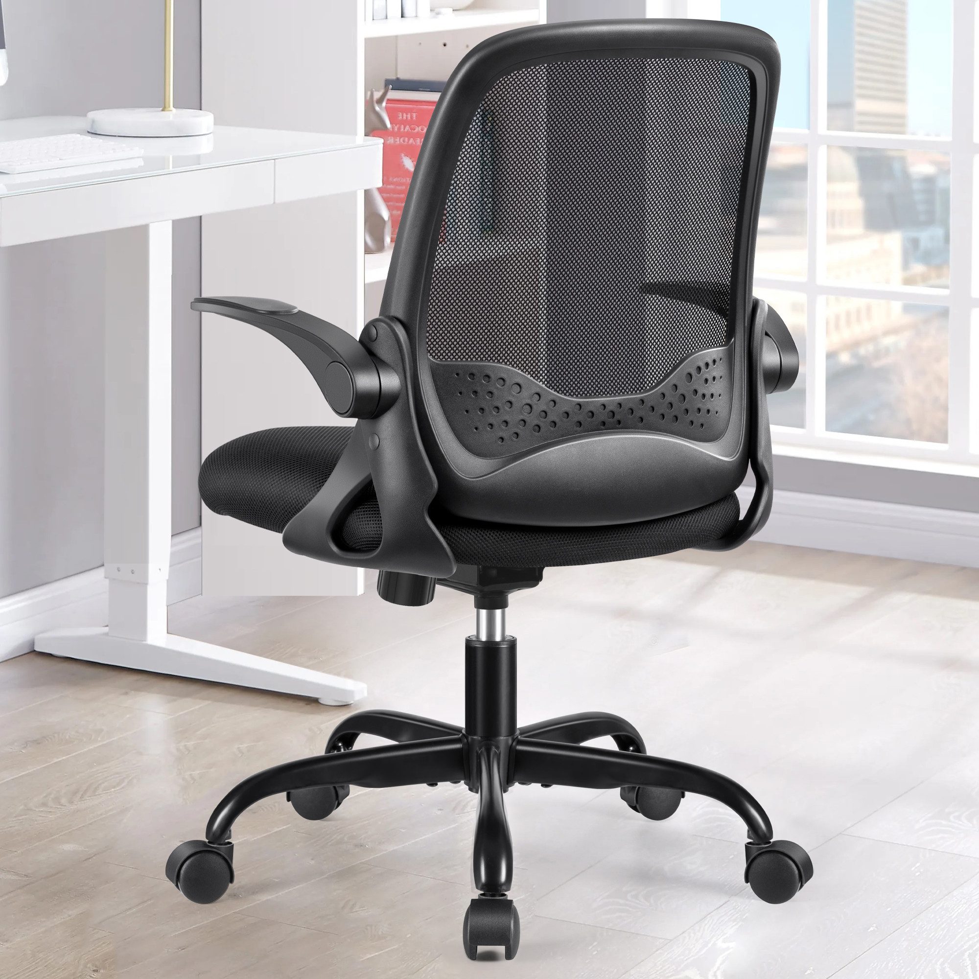 DoChair Bürostuhl Ergonomischer Schreibtischstuhl mit klappbarer günstig online kaufen