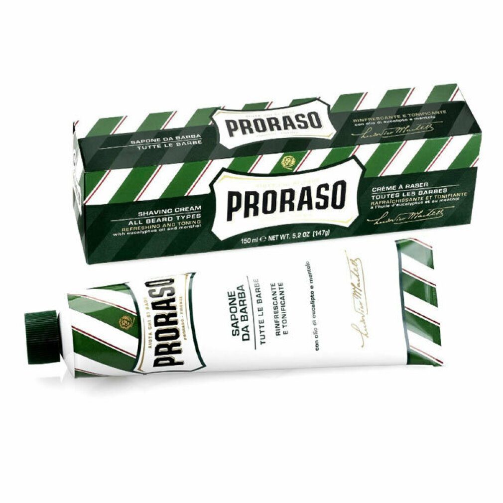 PRORASO Rasiercreme Green Shaving Cream 150ml