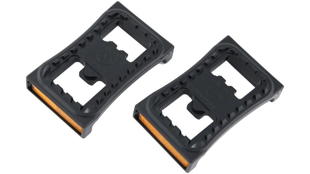 Shimano Fahrradbeleuchtung SHIMANO Reflektorsatz SM-PD22 - Pedalreflektoren für mehr Sicherheit i