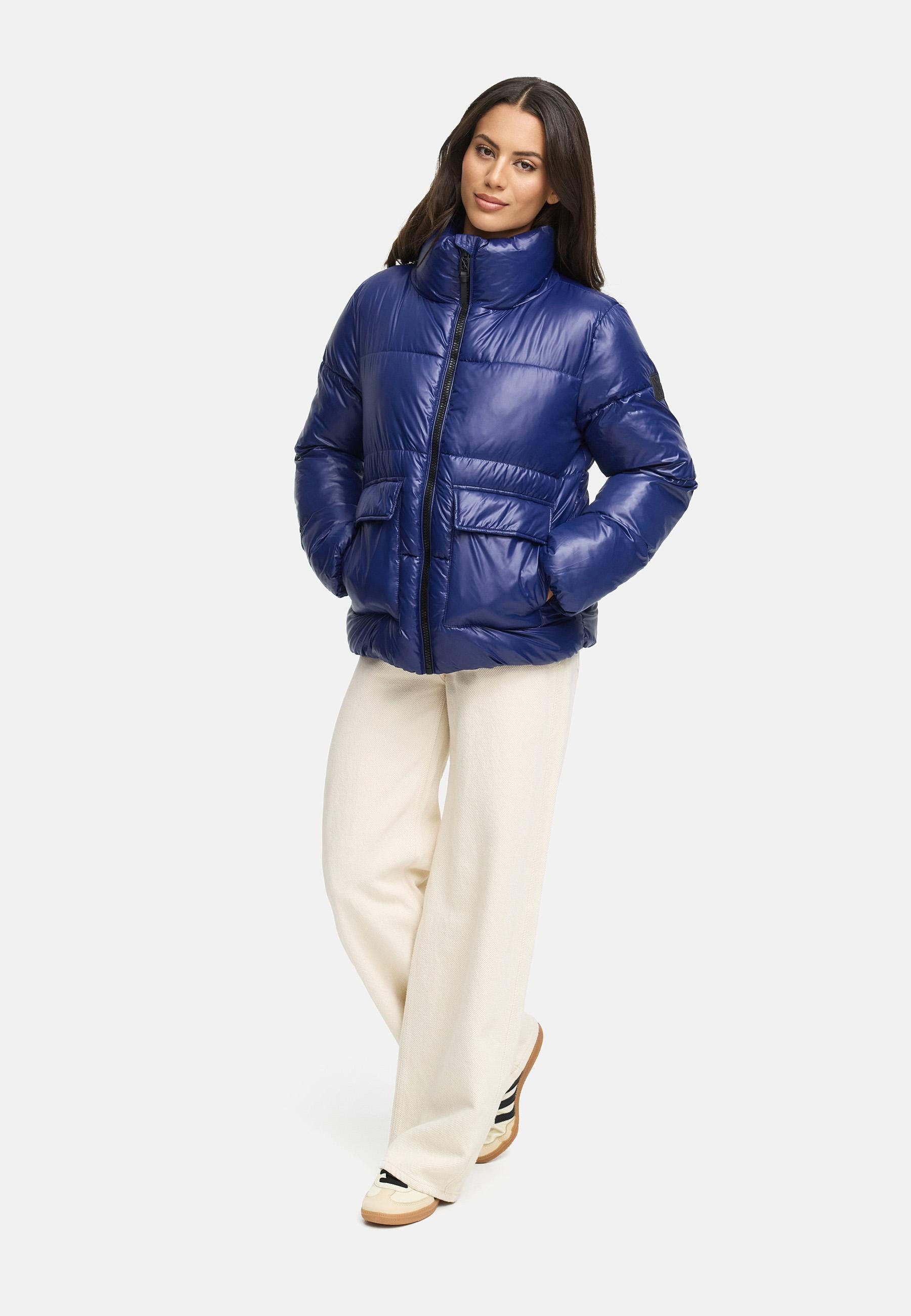 Navahoo Kurzjacke Eispracht 14 Kurze gesteppte Damen Winterjacke – Bild 5 von 5