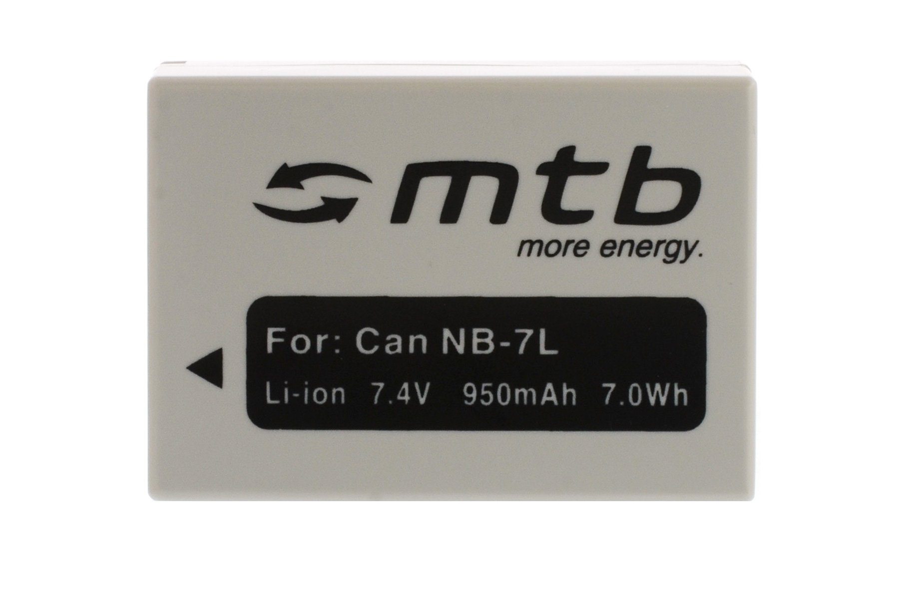 mtb more PowerShot energy IS… Li-Ion] (7,4 G12, [BAT-158 - Akku-Typ 950 NB-7L Kamera-Akku V), mAh G11, für: G10, kompatibel mit passend Canon SX30 Canon