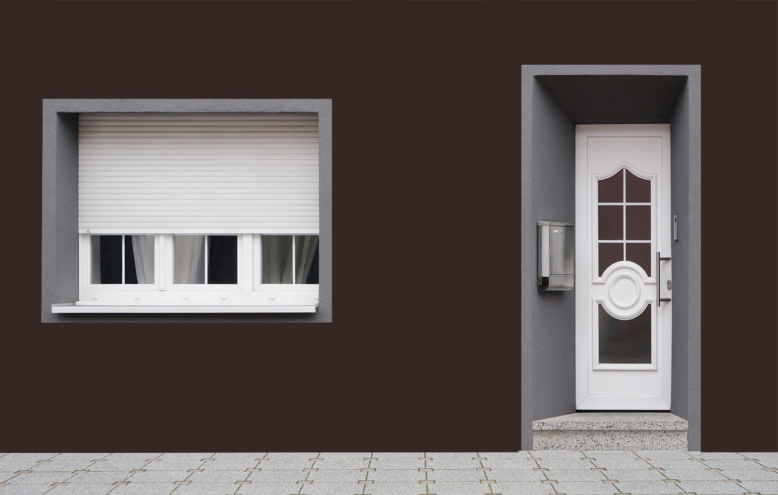 RyFo Colors Fassadenfarbe Silikonharz Fassadenfarbe Schwarzbraun 3l, 1 L ca. 6 m², Wasserabweisend, diffusionsfähig, schützt vor Schmutz, Algen, Pilzen