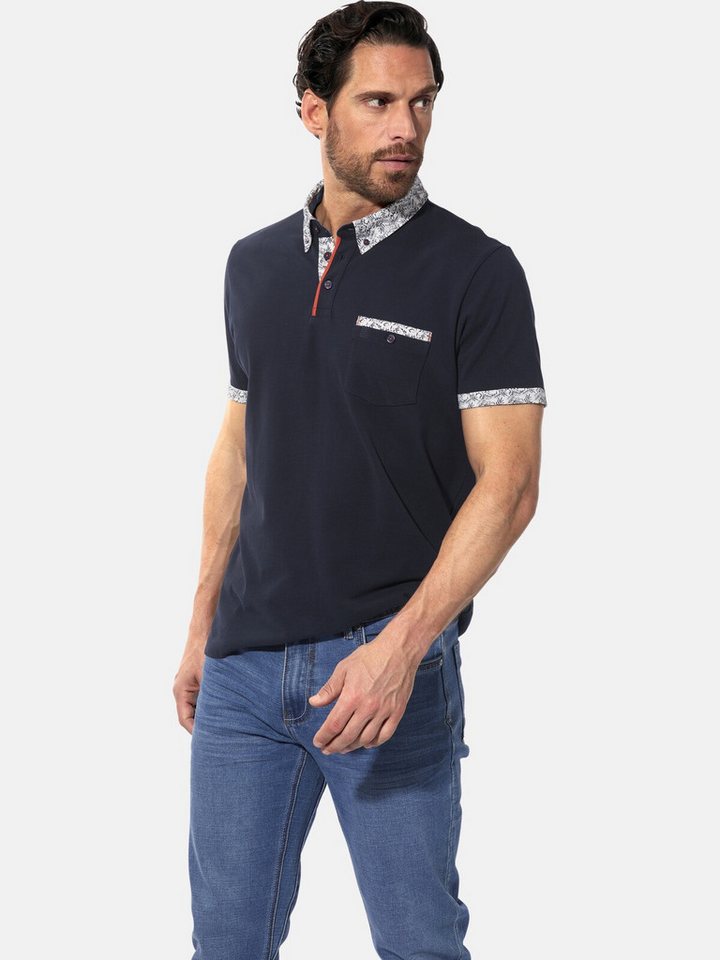 Babista Poloshirt CALETELLI mit Button-Down-Kragen