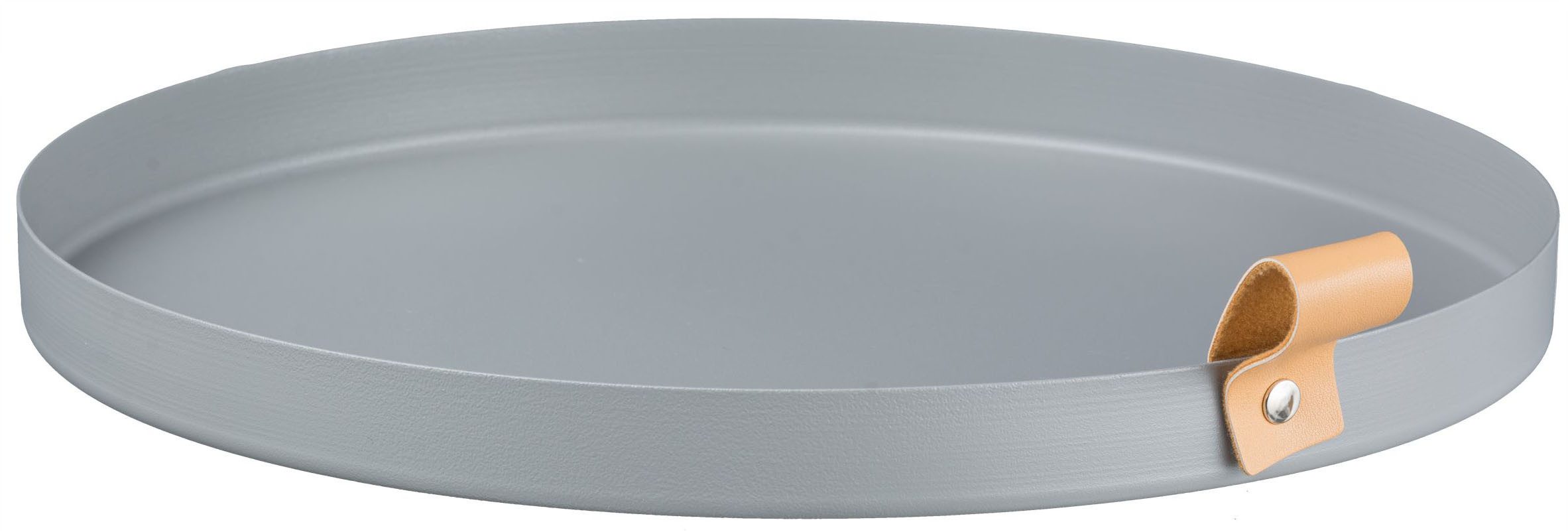 Creativ home Dekoteller Deko-Teller (2 St), mit Schlaufendetail