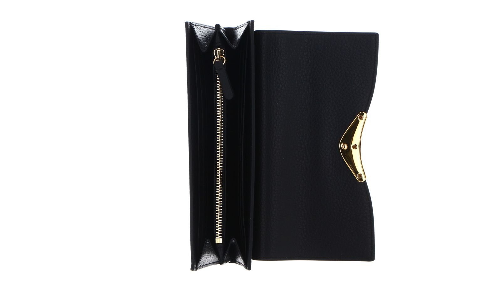 COCCINELLE Geldbörse Wallet Grained Leather, aus echtem Rindsleder