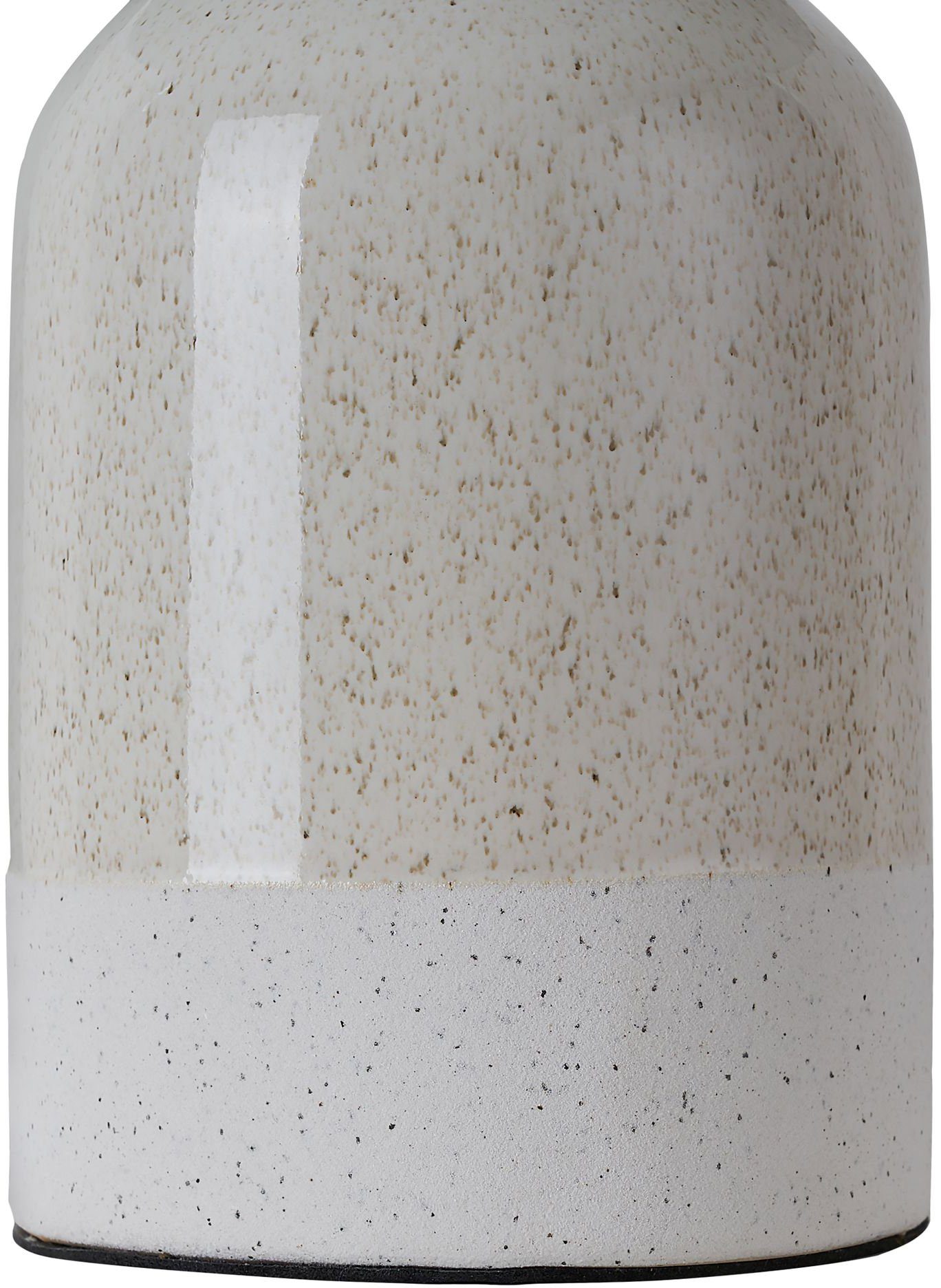 Pauleen LED Tischleuchte Sandy Glow, Leuchtmittel wechselbar, Warmweiß, E14, 3step dimmbar, Keramik, Stoffschirm Leuchtmittel inklusive