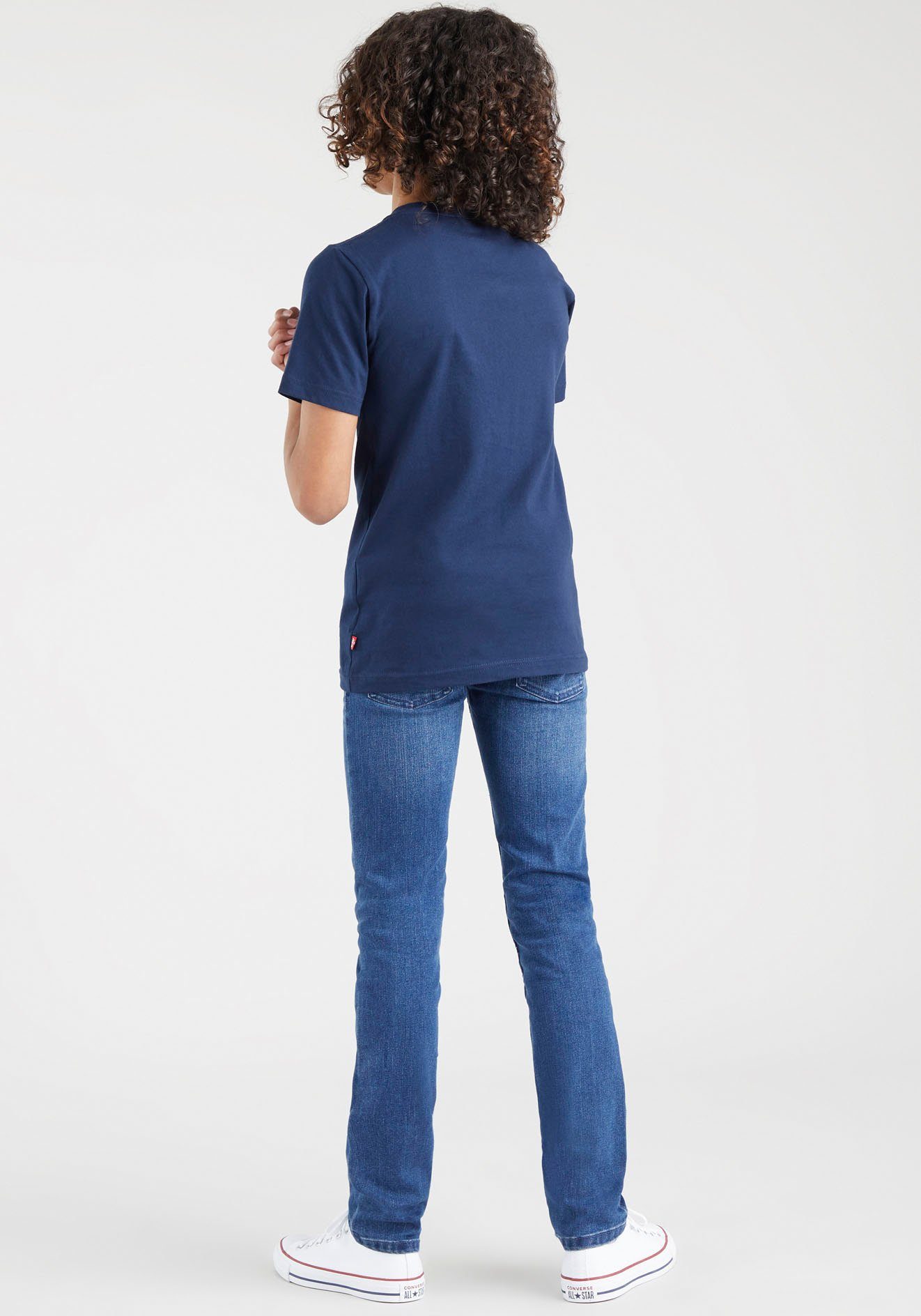 for Kids HIT CHEST BATWING T-Shirt Levi's® navy BOYS