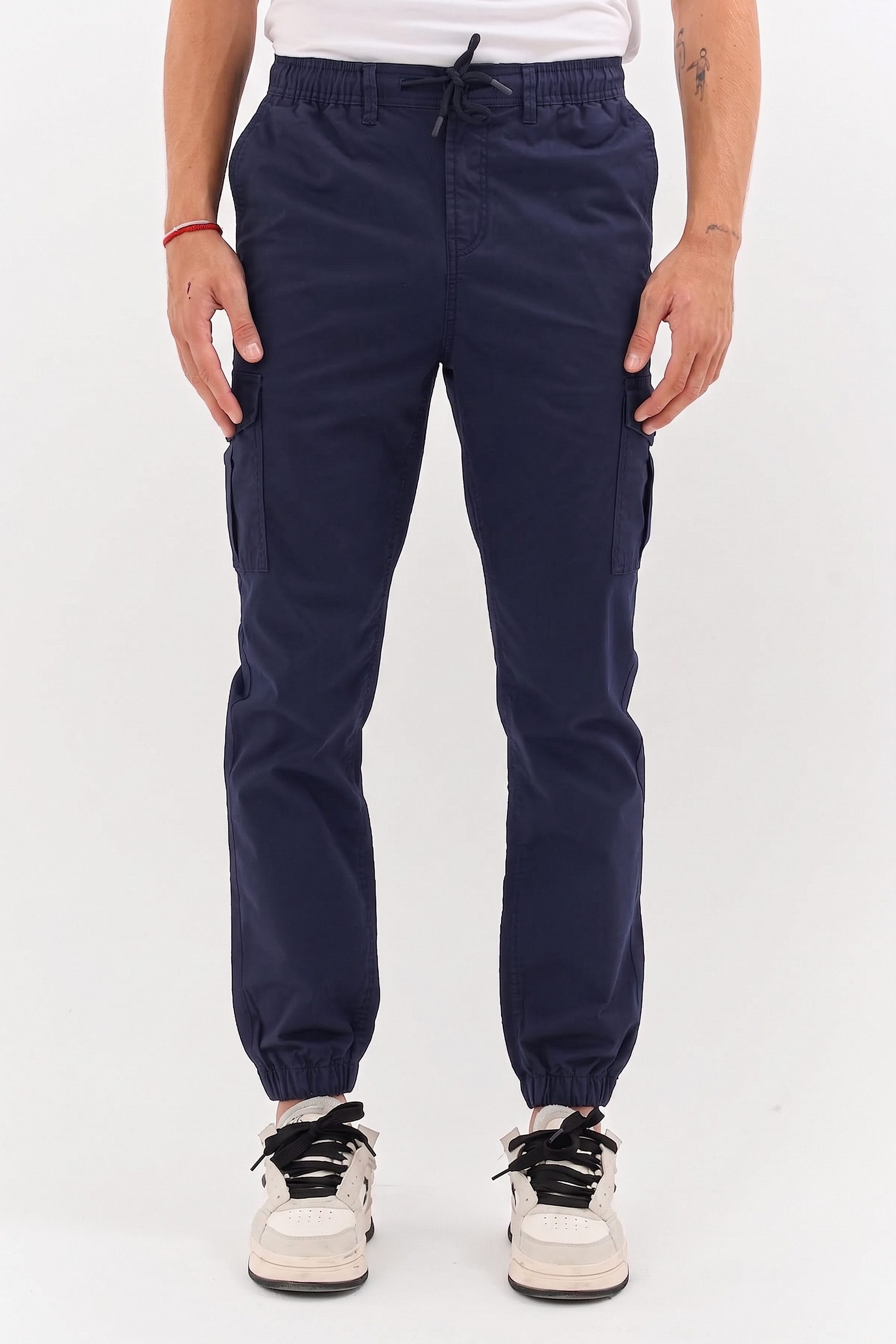 COMEOR Cargohose Herren Stretch Relaxed Fit mit 6 Taschen und Kordelzug Elastischer Beinabschluss, Kordelzug am Bund, Hoher Tragekomfort – Bild 3 von 5