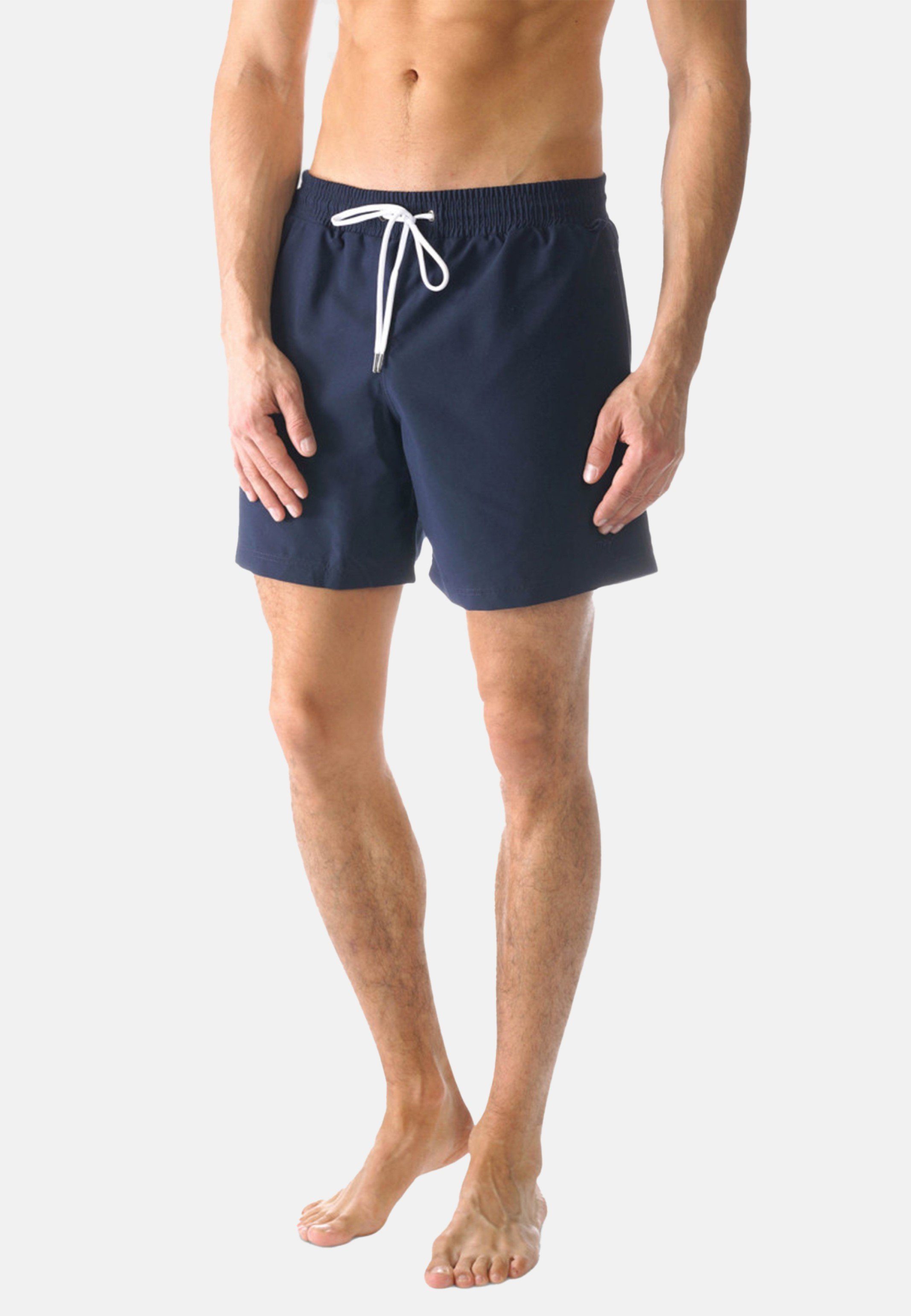Mey Badeshorts Swimwear (1-St) Badeshorts - Dehnbarer Bund mit Kordelzug, Mit Innenhose yacht blue