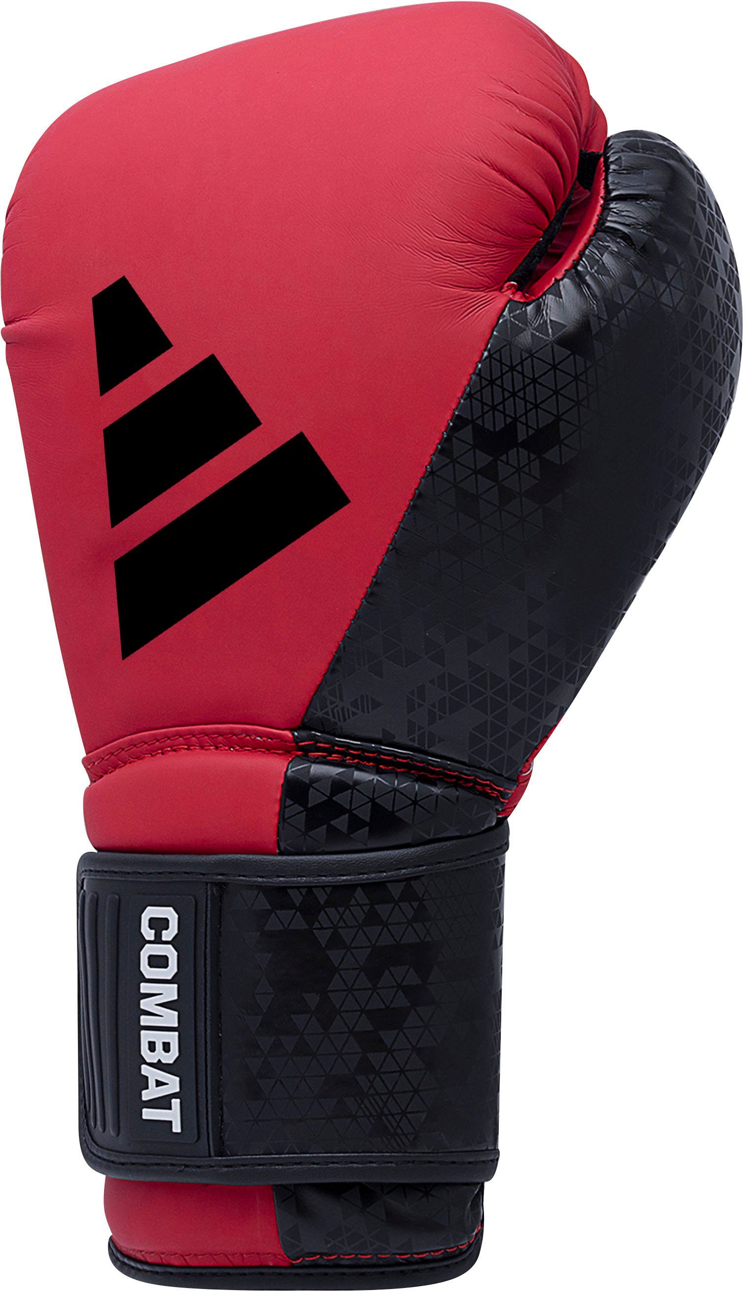 adidas Performance Boxhandschuhe rot/schwarz Combat 50