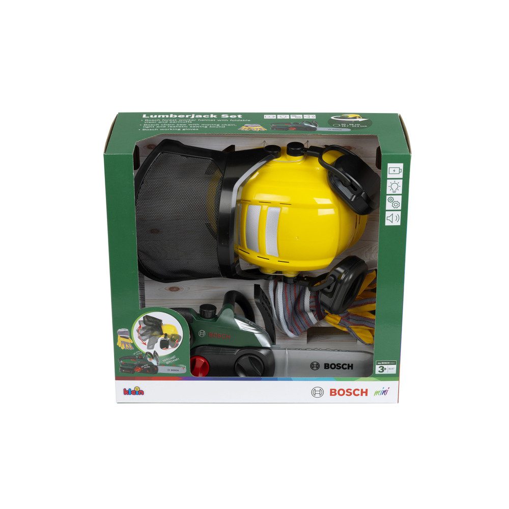 Klein Spielwerkzeug Bosch - Waldarbeiter-Set