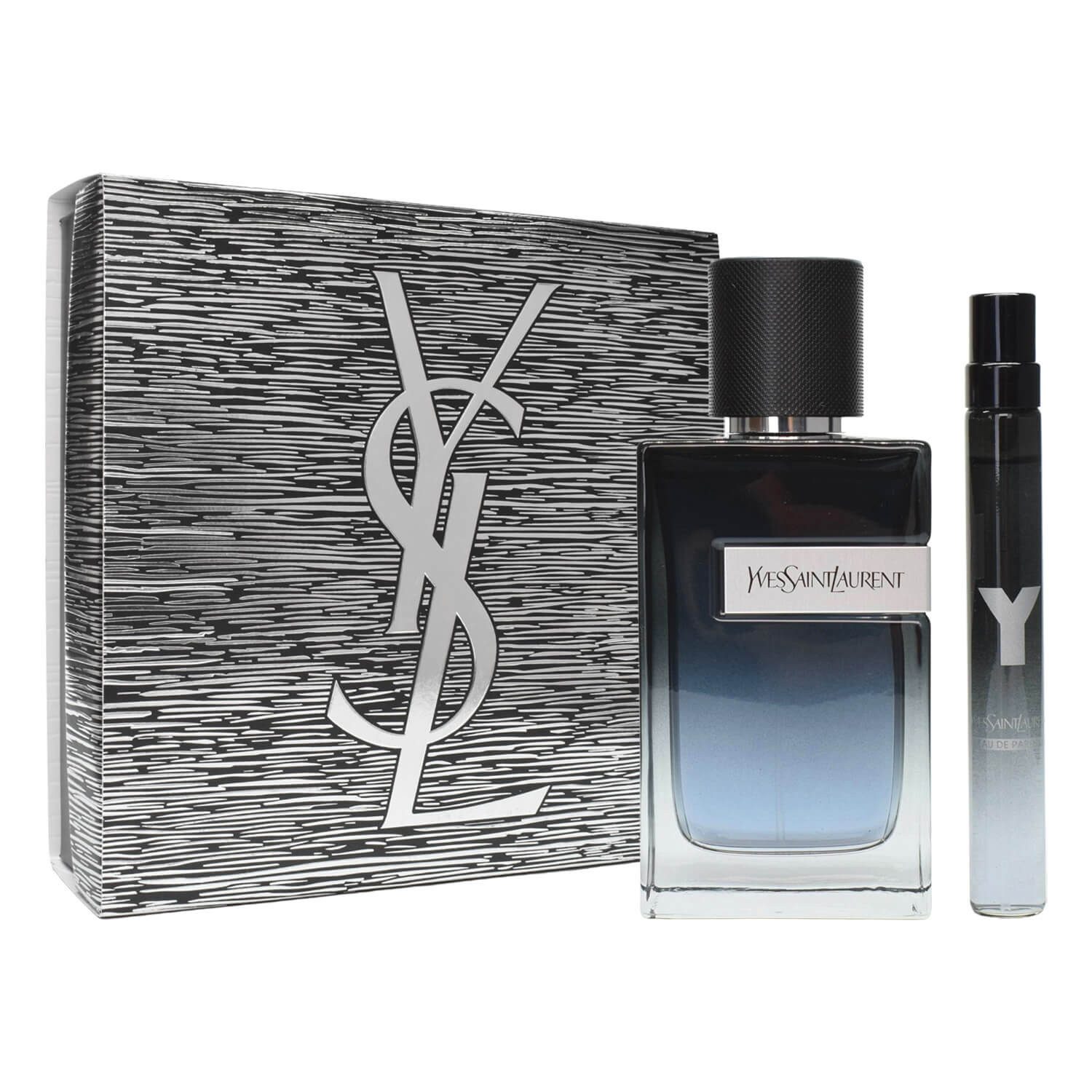YVES SAINT LAURENT Duft-Set Y For Men Eau de Parfum 100 ml + 10 ml Travel Stick für Herren