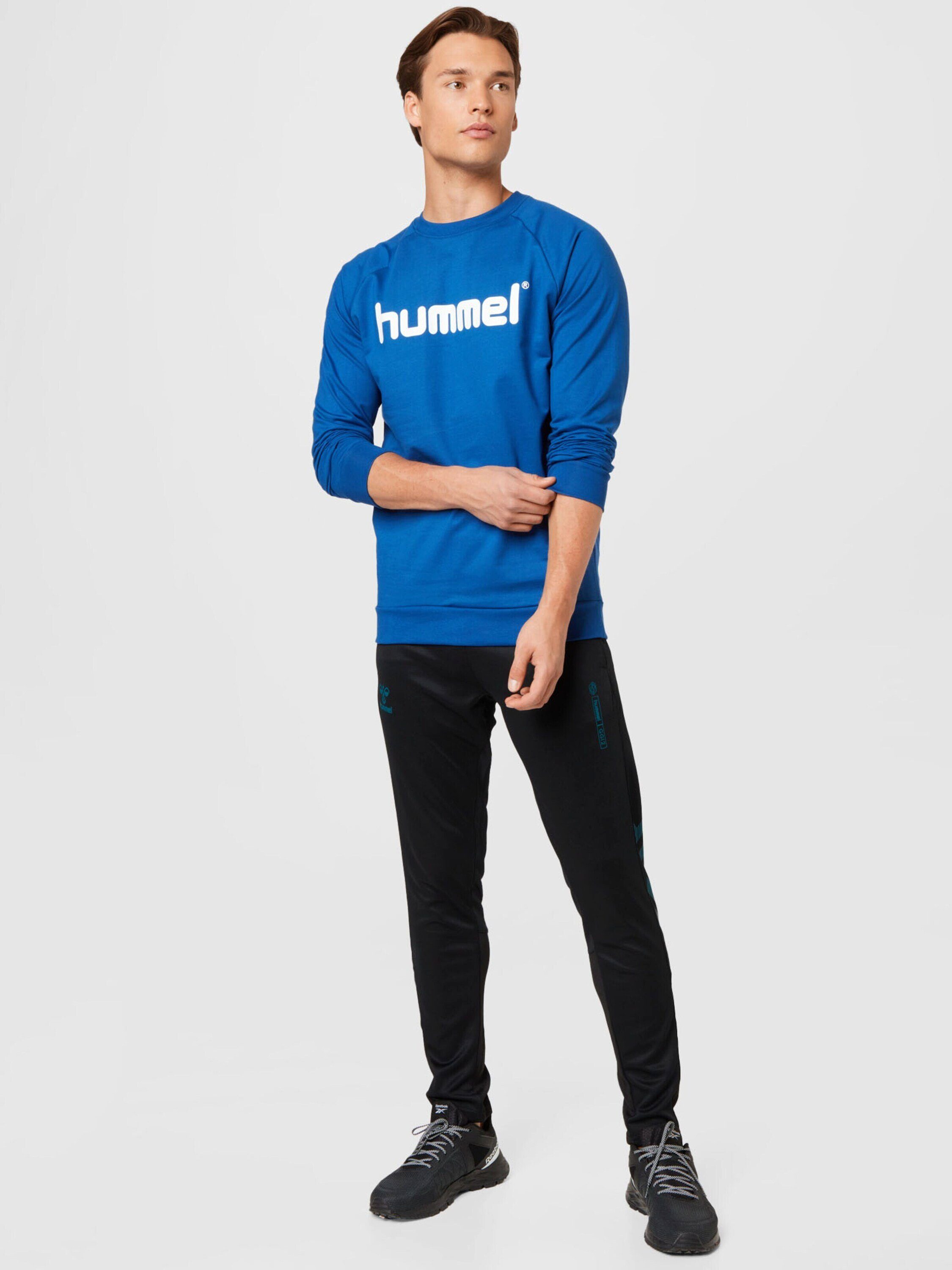 Blauweiss Sweatshirt (1-tlg) hummel