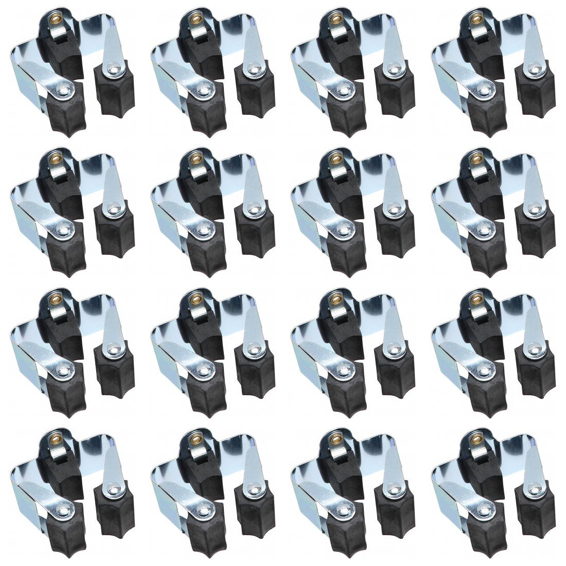 Beast Wandhalterung 16 Wand Gerätehalter Besenhalter für die Wand (16 Stück), (16-tlg)