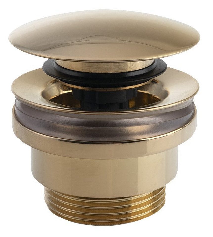 Silfra Ablaufgarnitur Waschbecken-Ablaufgarnitur 5/4", geräuscharmes klick-klack, 5-55mm Silfra-UD425S56P