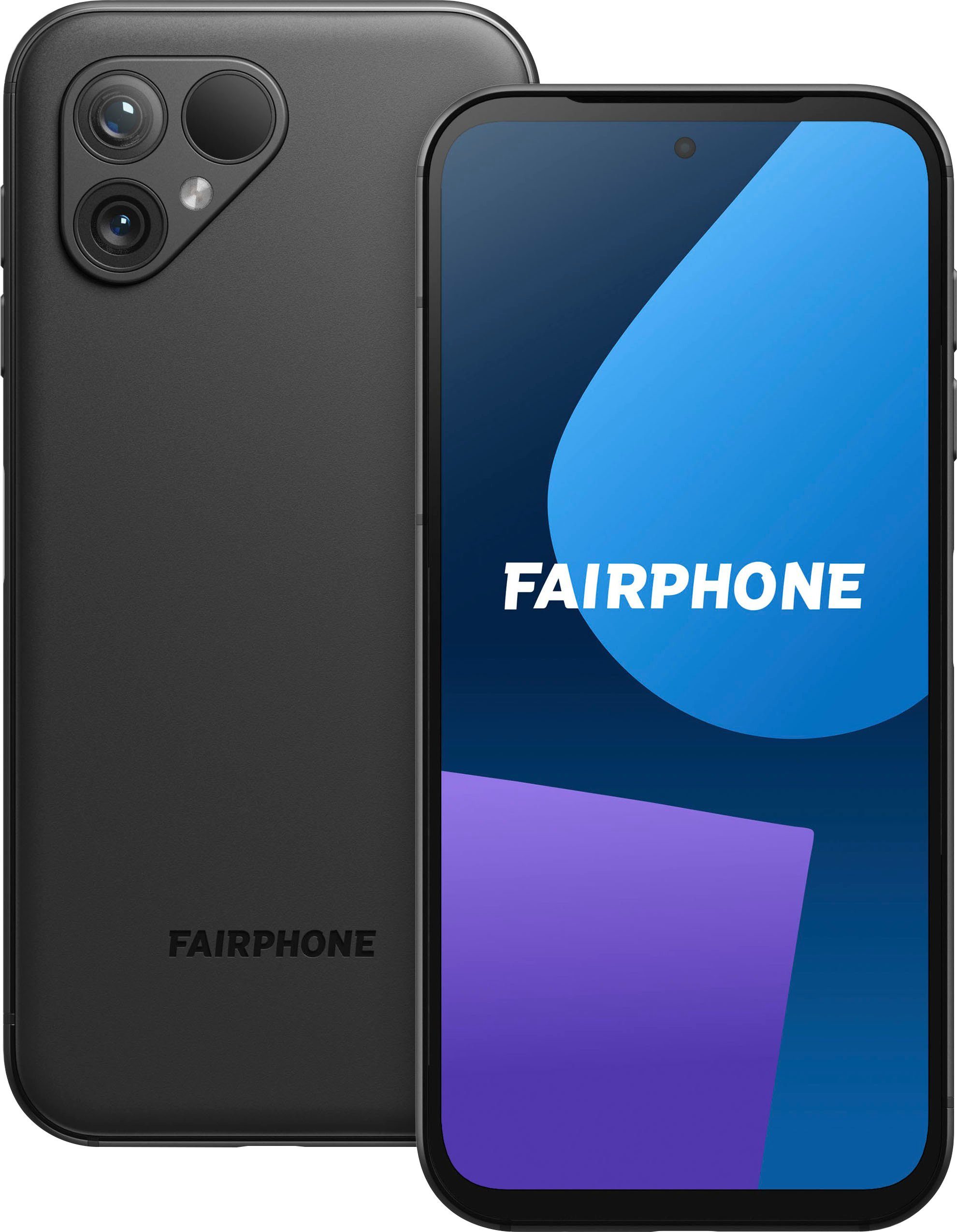 Fairphone FAIRPHONE cm/6,46 Zoll, 50MP performance 256 Ultrawide (incl (16,40 Smartphone tuning Speicherplatz, 5 GB Kamera MP 50 3x Improved angle), & Kamera), low-light